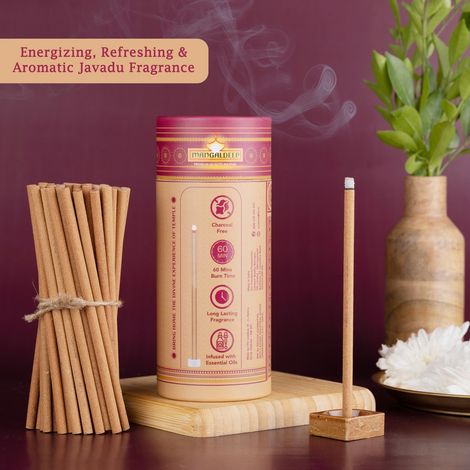 Mangaldeep Temple Bambooless Premium Dhoop Sticks - With Fragrance Of Javadhu