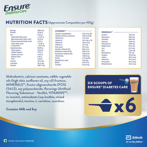 ENSURE Diabetes Care Specialized Chocolate Drink Mix