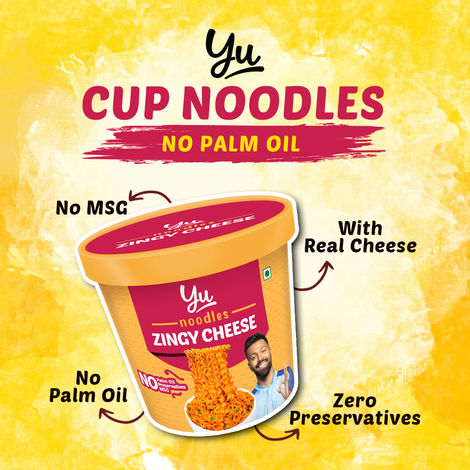 Yu Zingy Cheese Instant Cup Noodles