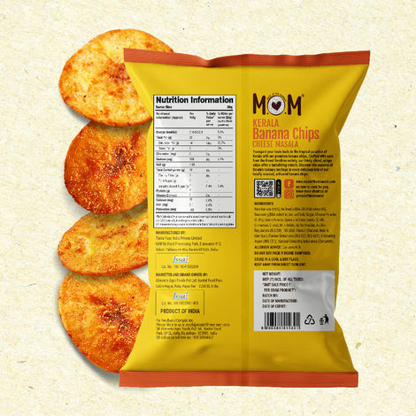 MOM Kerala Banana Chips - Cheese Masala