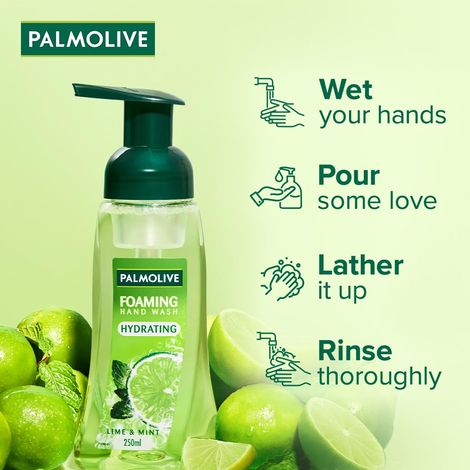 Palmolive Hydrating Lime & Mint Foaming Hand Wash