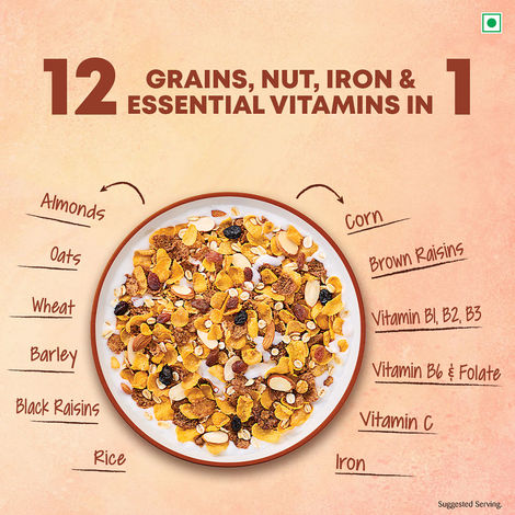 Kellogg's Muesli Nuts Delight 12-in-1 Power Breakfast