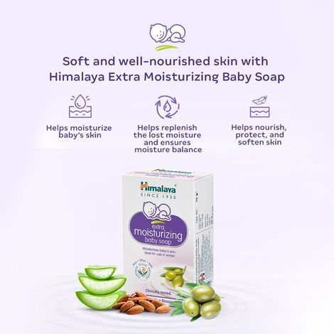 Himalaya Extra Moisturizing Baby Soap