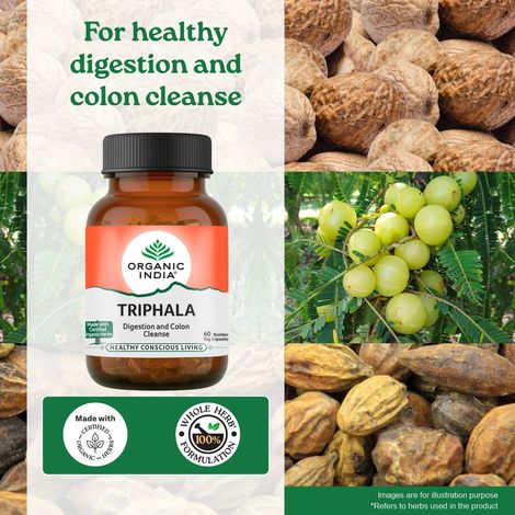Organic India Triphala Bottle