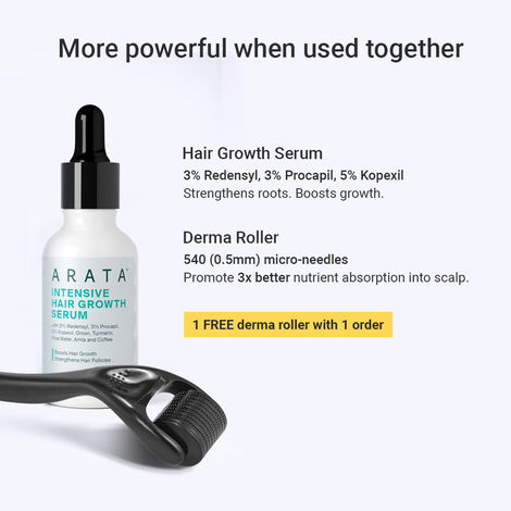 Arata 3% Redensyl & 3% Procapil Hair Growth Serum