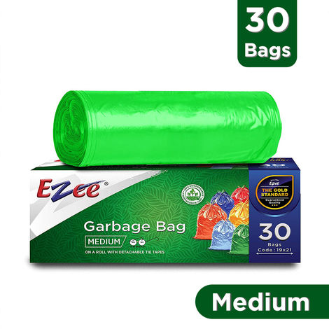Ezee Biodegradable Medium Garbage Bags 19 x 21 Inch