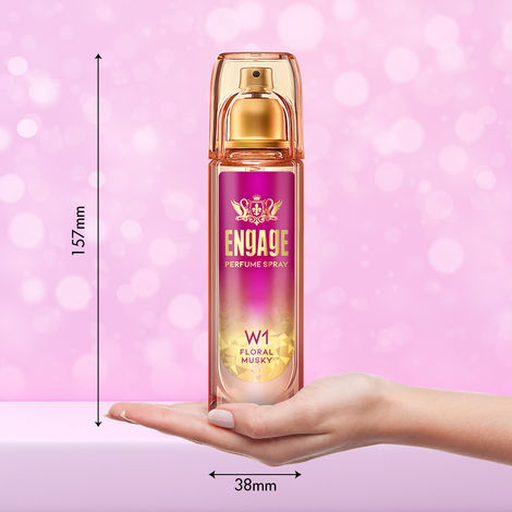 Engage W1 Perfume Spray For Women- Fruity And Floral Skin Friendly