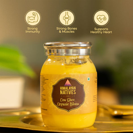 Himalayan Natives Organic Bilona Cow Ghee Jar