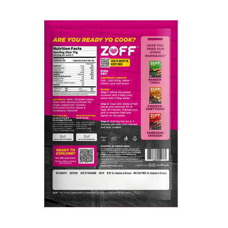 Zoff Marinade Mix Fish Fry