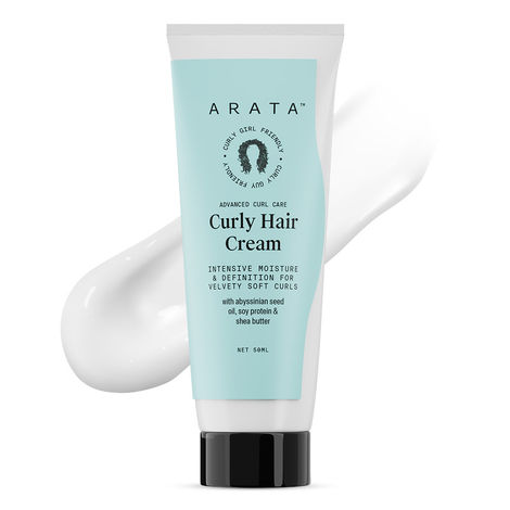 Arata Curl Hair Cream (Anti-Frizz & Moisture Locking)