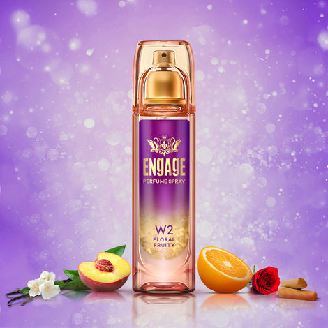 Engage W2 Perfume For Women, Floral & Fruity Fragrance, Skin Friendly (120ml) & Ferrero Rocher Gift Pack (50g) Combo