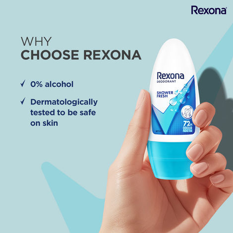 Rexona Shower Fresh Underarm Roll On Deodorant For Women