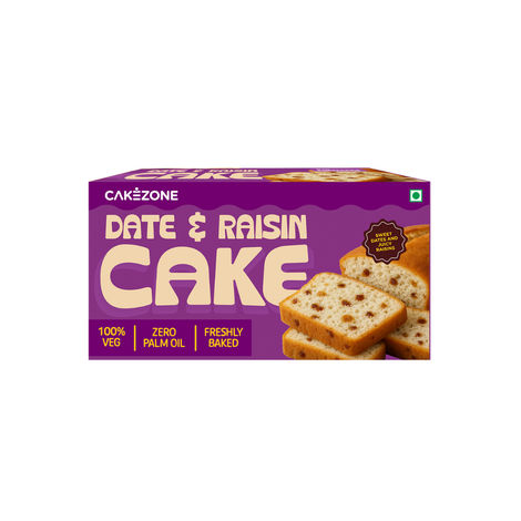 CakeZone Date & Raisin Cake