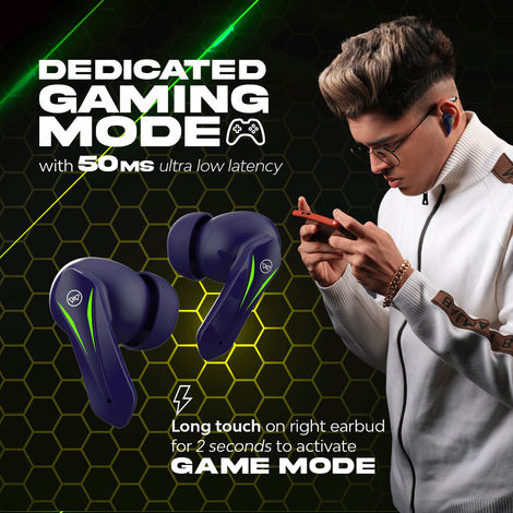 Wings Phantom 550 TWS Earbuds - Blue