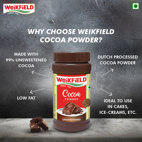Weikfield Rich and Decadent Pure Cocoa Powder