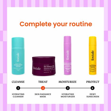 Foxtale Skin Radiance Face Mask for Detan