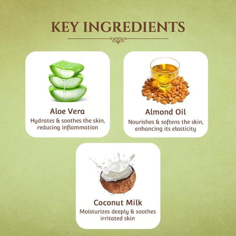 Khadi Essentials Intense Hydration Body Lotion With Aloe Vera & Almond Oil