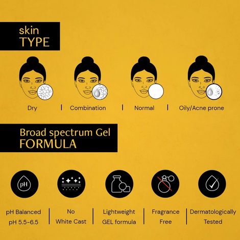 Deconstruct Gel Sunscreen for Oily Skin - SPF 55+ and PA+++