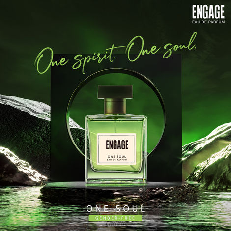 Engage One Soul Gender-free Perfume, Citrus & Spicy, Free Tester with pack