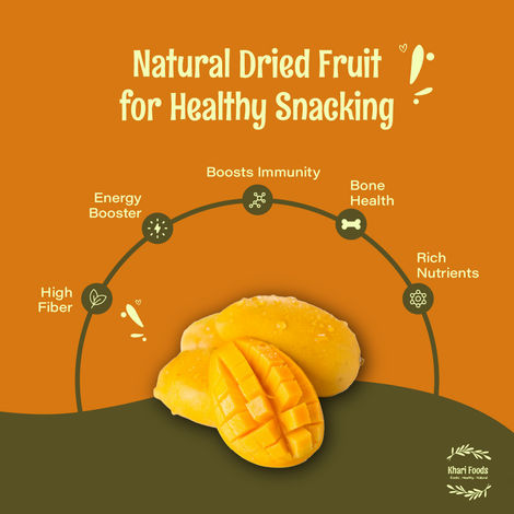 Khari Foods Premium Mango Dried Fruit | On the go Snack