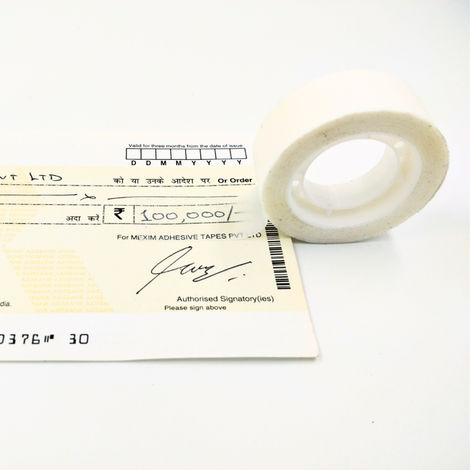 ABK Clear Invisible Hand Tearable Tapes 18 mm x 33 meters - Pack of 6