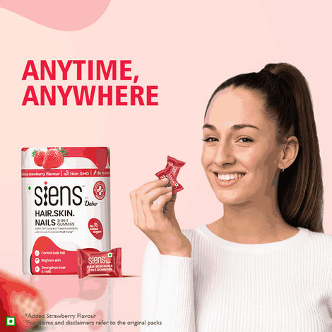 Siens By Dabur Hair, Skin & Nails (3 In 1 Gummies)