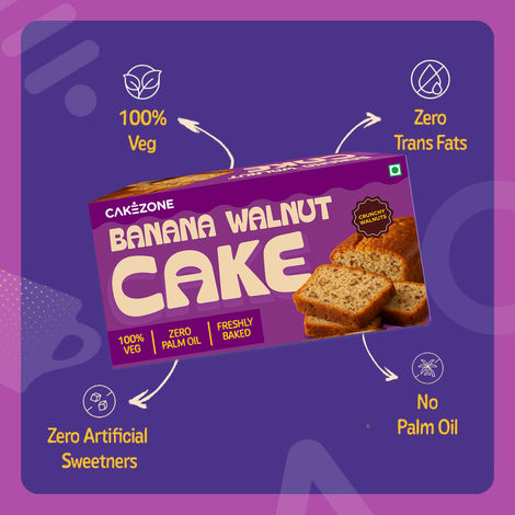 CakeZone Banana Walnut Cake