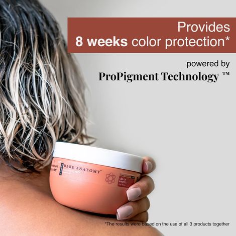 Bare Anatomy Color Protect Hair Mask For Dry And Frizzy Coloured Hair Retains Colour Upto 8 Week