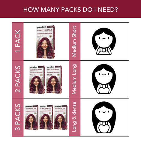 Paradyes No Bleach Ruby Rush Glossy Hair Tint