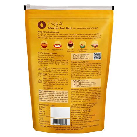 Orika African Peri Peri Seasoning