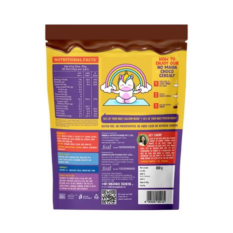 Yogabar Chocos Chocolately Breakfast Cereal