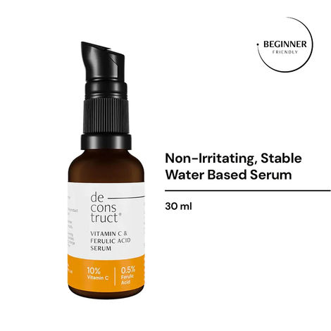Deconstruct 10% Vitamin C Serum | Non-Irritating , Non-Sticky | Brightens & Even Tone | No Purging