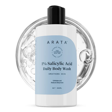 Arata 1% Salicylic Acid Exfoliating Daily Body Wash