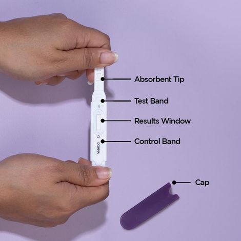 Domina Rapid Pregnancy Test Kit - 99% Accuracy & Easy to Use