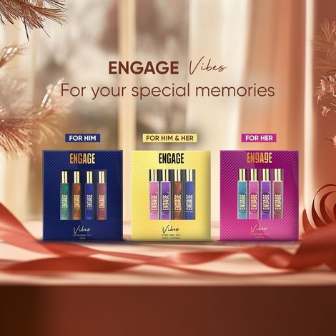 Engage Vibes Perfume Spray Set For Men