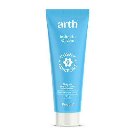 Arth By Emcure Intimate Care Cream | pH 3.5 - 4.5 with Tea Tree Oil | For Dryness & Itch Relief