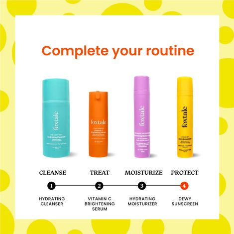 Foxtale Dewy Sunscreen SPF 70 PA++++