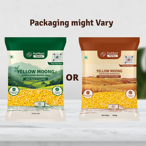 Farmart Pantry Yellow Moong Dal Split