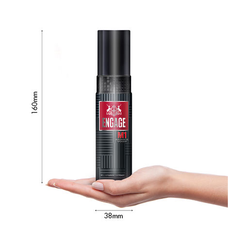 Engage M1 Perfume for Men, Citrus & Woody Fragrance Scent, Skin Friendly