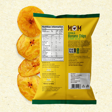 MOM Kerala Banana Chips - Classic Salted