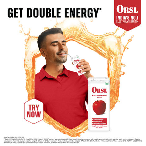 ORSL Apple Drink with Electrolytes Combo