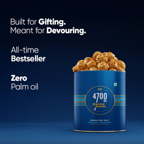 4700BC Popcorn Himalayan Salt Caramel Tin