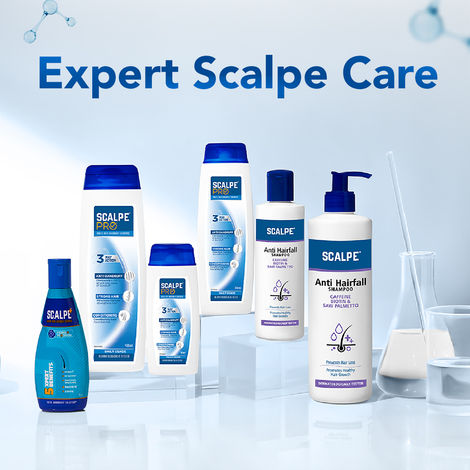 Scalpe Pro AntiDandruff Shampoo Removes Dandruff Strong Hair For Women & Men