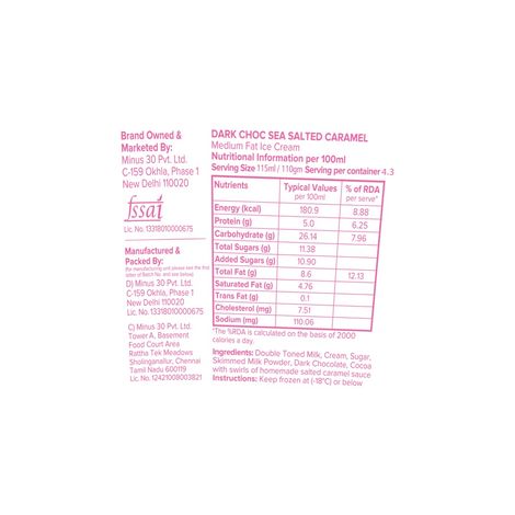 MINUS THIRTY Dark Chocolate Sea Salted Caramel