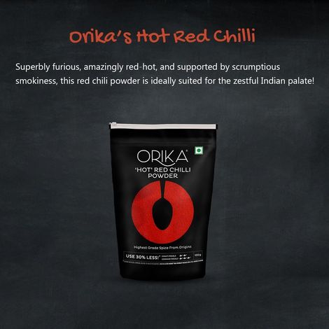 Orika Hot Red Chilli Powder | Lal Mirch Powder
