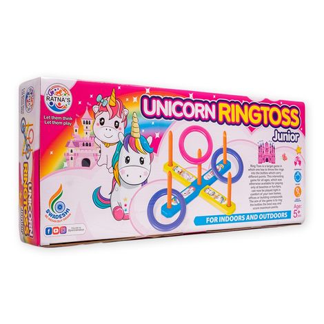 Ratna's Unicorn Ringtoss Jr.| Box
