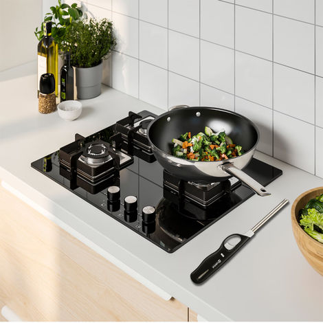 Habitat Adjustable Gas Lighter, For Kitchen Fireplace Camping Candle Grill Bbq Fireworks