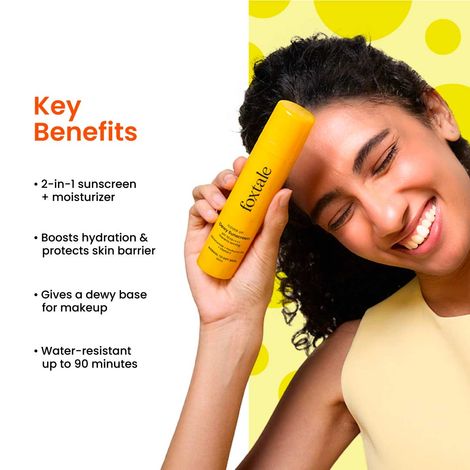 Foxtale Dewy Sunscreen SPF 70 PA++++