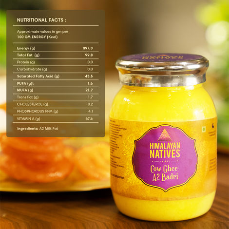 Himalayan Natives A2 Badri cow Ghee