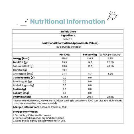 Sid's Farm Buffalo Ghee